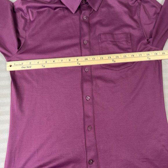 Kit And Ace Shirt Mens Small City Tech Classic Button Down Collared Cotton - Picture 4 of 9